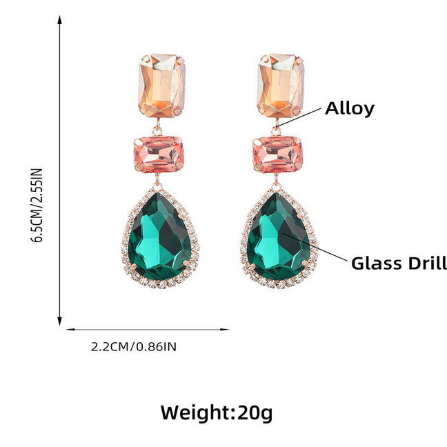 Alloy earrings 2022-5-23-135